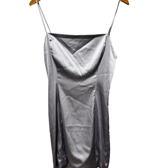 Sunday Best | Women's Satin Slip Dress - Picture 1 of 7
